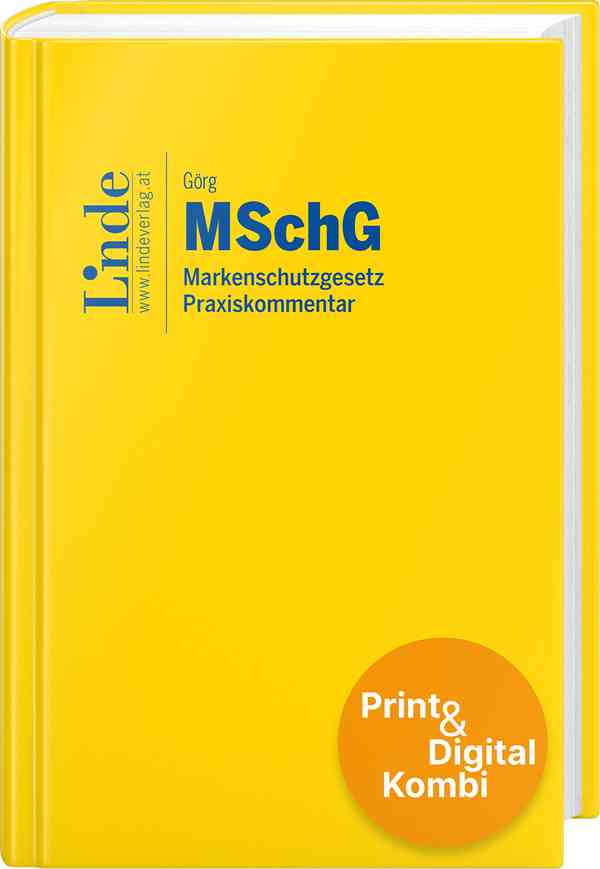MSchG | Markenschutzgesetz (Kombi Print&digital)