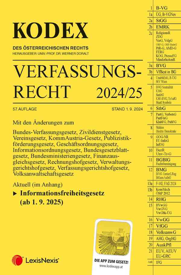 Kodex Verfassungsrecht 2024/25