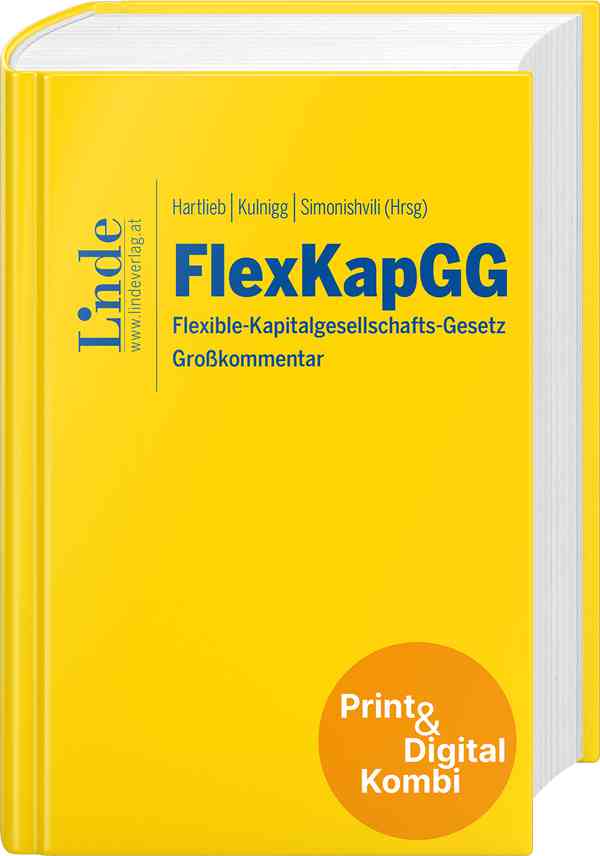 FlexKapGG | Flexible-Kapitalgesellschafts-Gesetz (Kombi Print&digital)