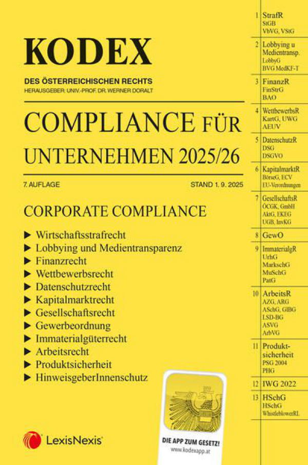 Kodex Compliance für Unternehmen 2025