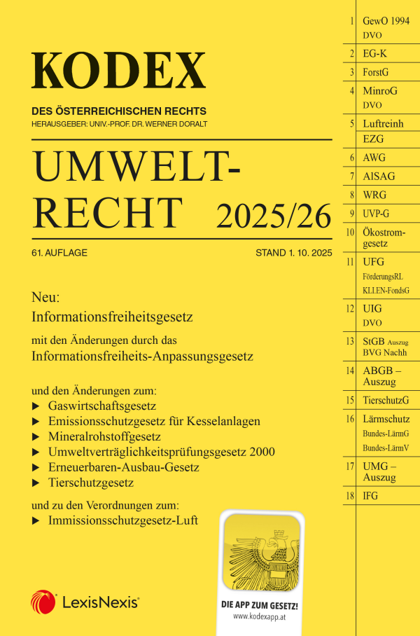 Kodex Umweltrecht 2025/26