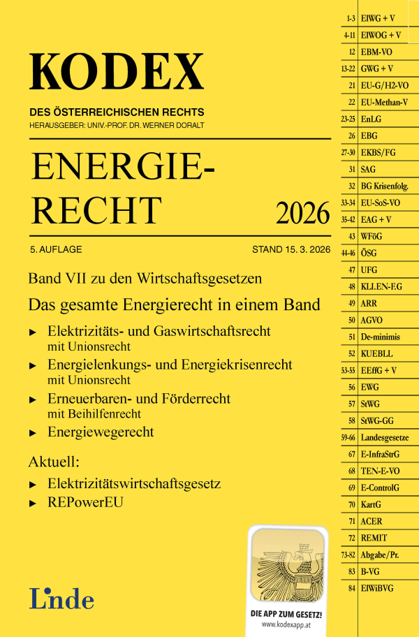 KODEX Energierecht 2026