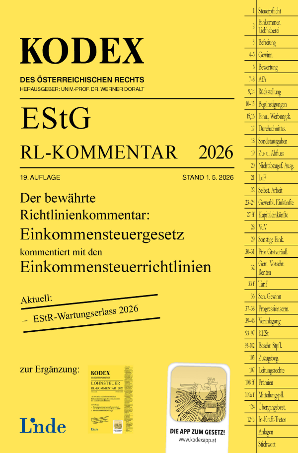 KODEX EStG Richtlinien-Kommentar 2026