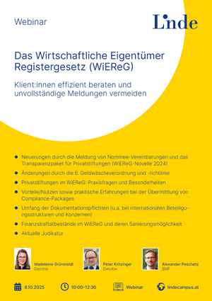 Das Wirtschaftliche Eigentümer Registergesetz (WiEReG)
