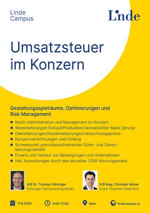 Umsatzsteuer im Konzern