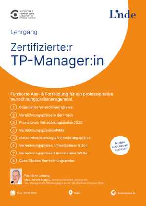 Praxisforum Verrechnungspreise 2026