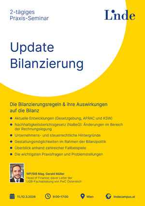 Update Bilanzierung
