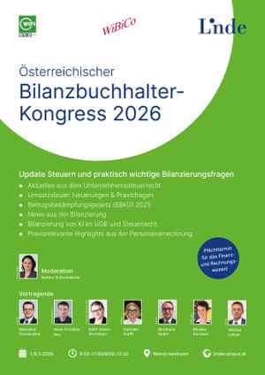 Online-Livestream: Österreichischer Bilanzbuchhalter-Kongress 2026