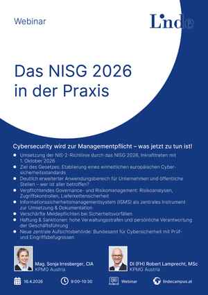 Das NISG 2026 in der Praxis