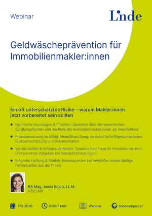 Geldwäscheprävention für Immobilienmakler:innen