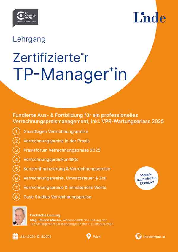 Case Studies Verrechnungspreise