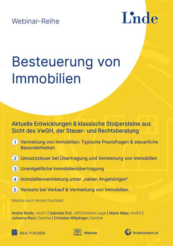 Besteuerung von Immobilien