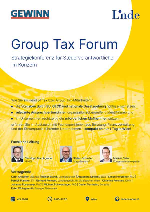 Group Tax Forum 2026