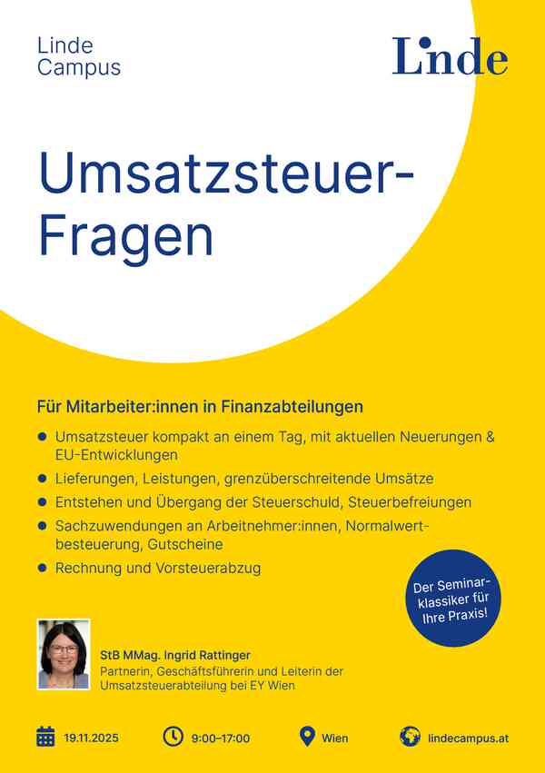 Umsatzsteuer-Fragen