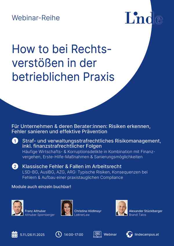 Klassische Fehler & Fallen im Arbeitsrecht