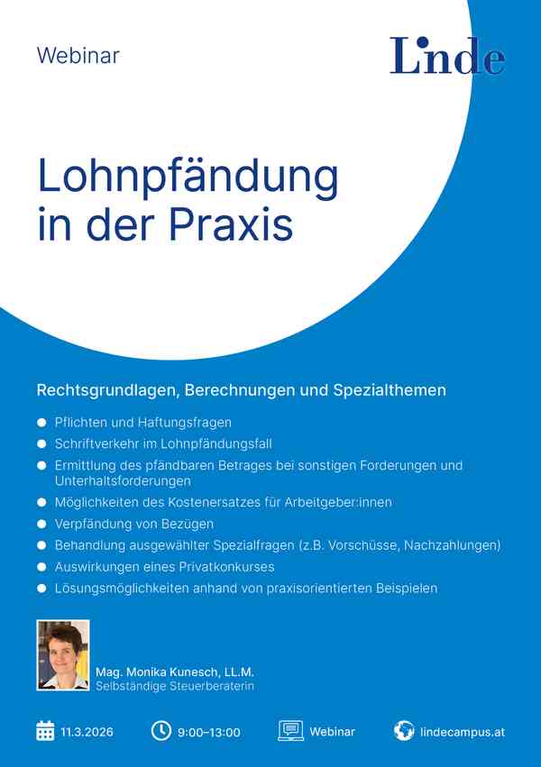Lohnpfändung in der Praxis 