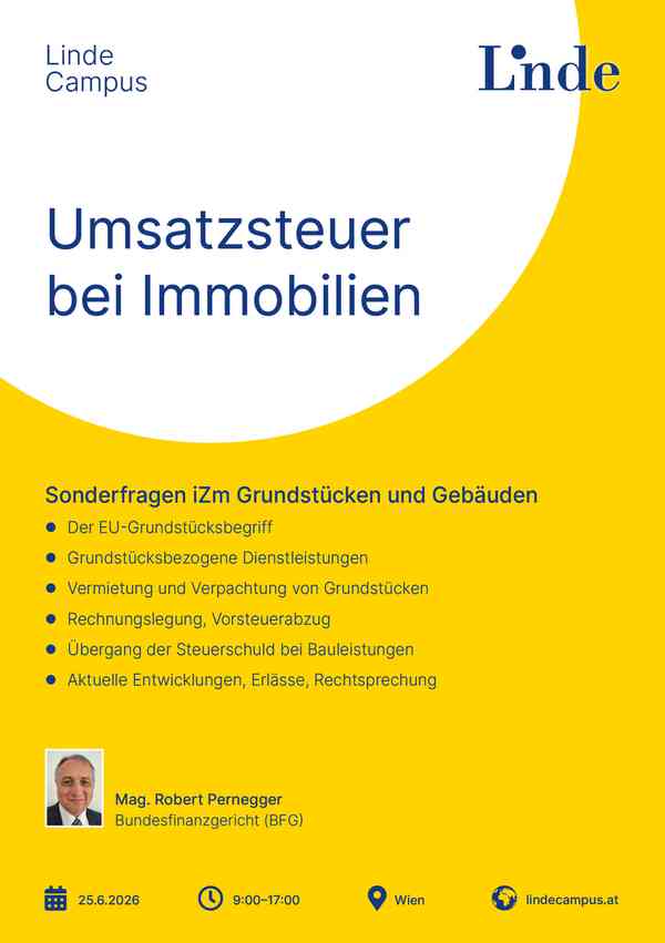 Umsatzsteuer bei Immobilien