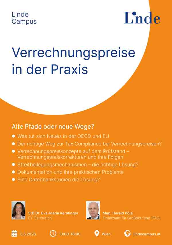 Verrechnungspreise in der Praxis
