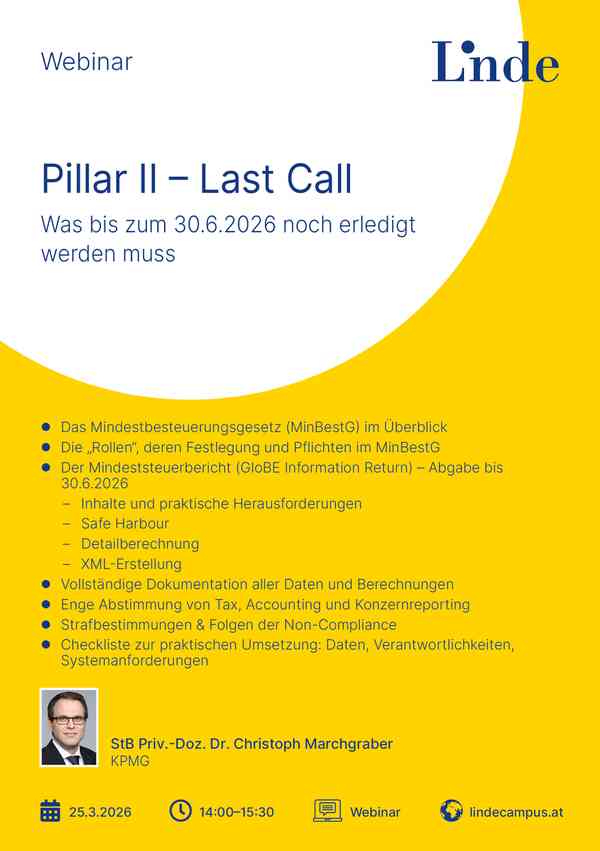 Pillar II – Last Call