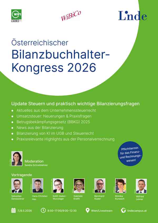Österreichischer Bilanzbuchhalter-Kongress 2026