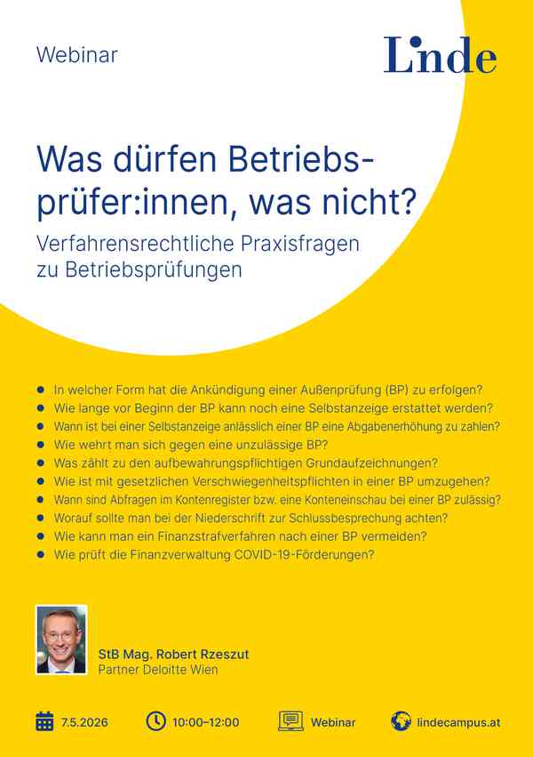 Was dürfen Betriebsprüfer:innen, was nicht?