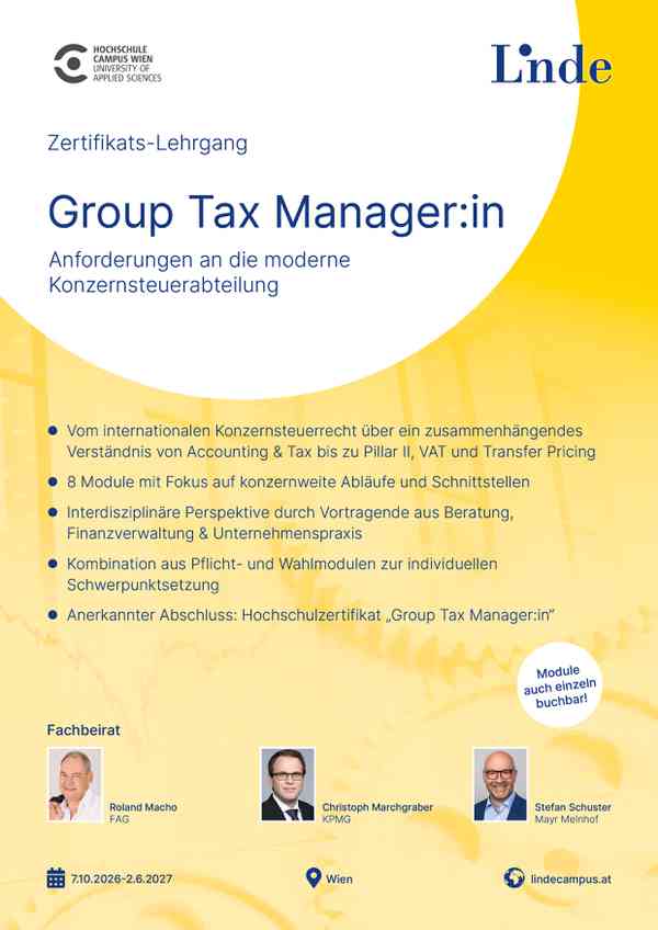 Group Tax Forum 2027