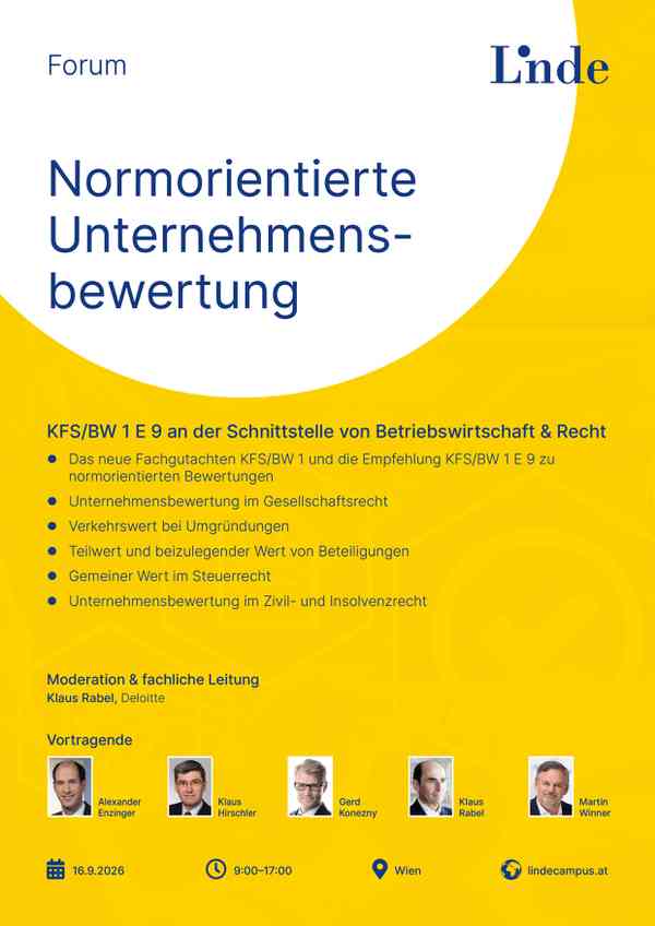 Forum Normorientierte Unternehmensbewertung