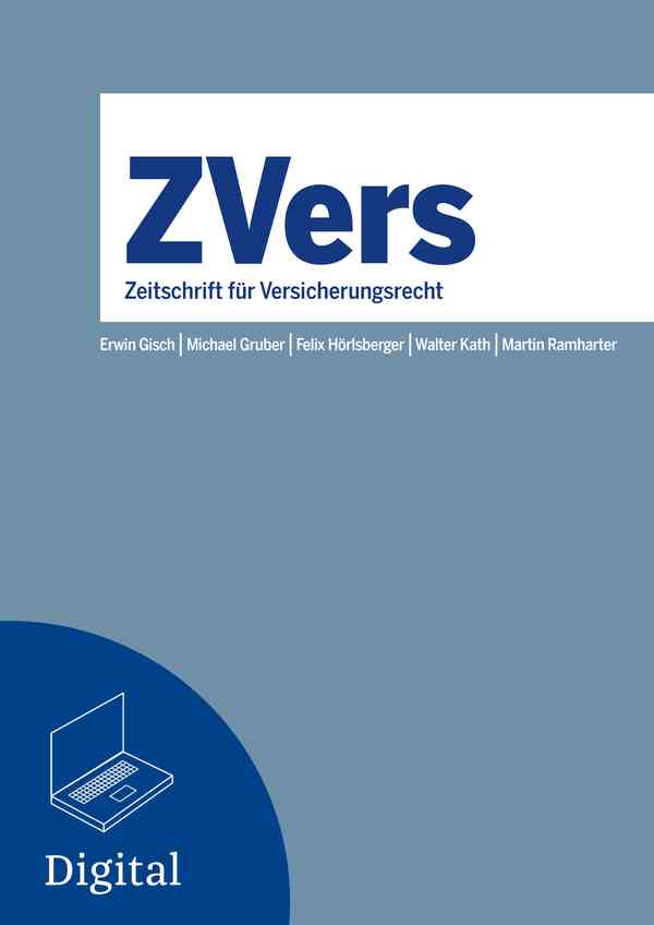 Zeitschrift für Versicherungsrecht