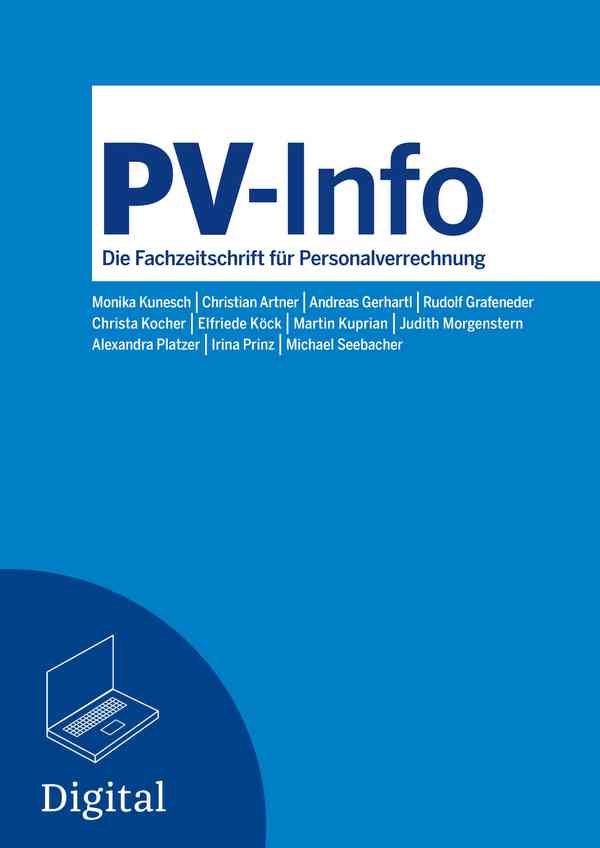 Die Fachzeitschrift für Personalverrechnung