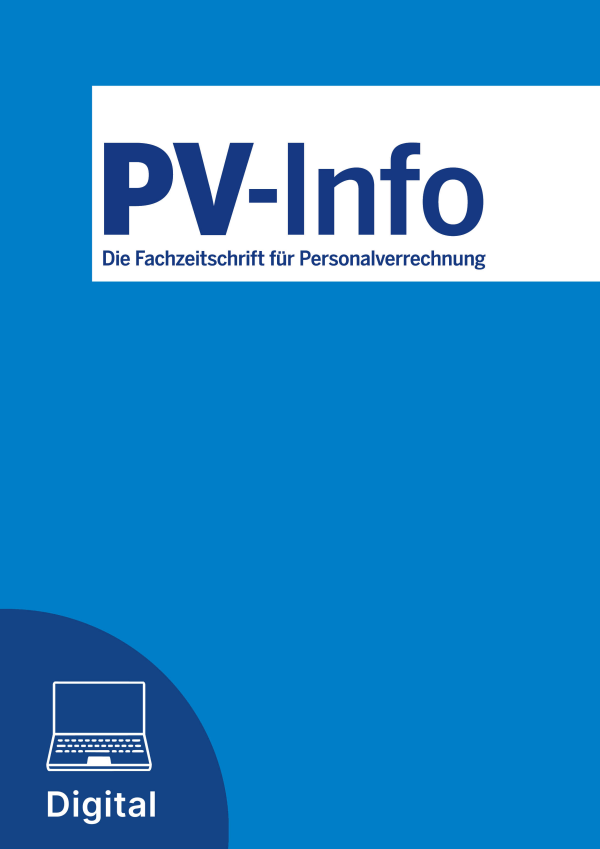 Die Fachzeitschrift für Personalverrechnung