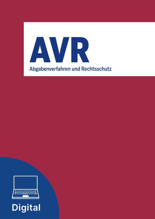 Abgabenverfahren und Rechtsschutz