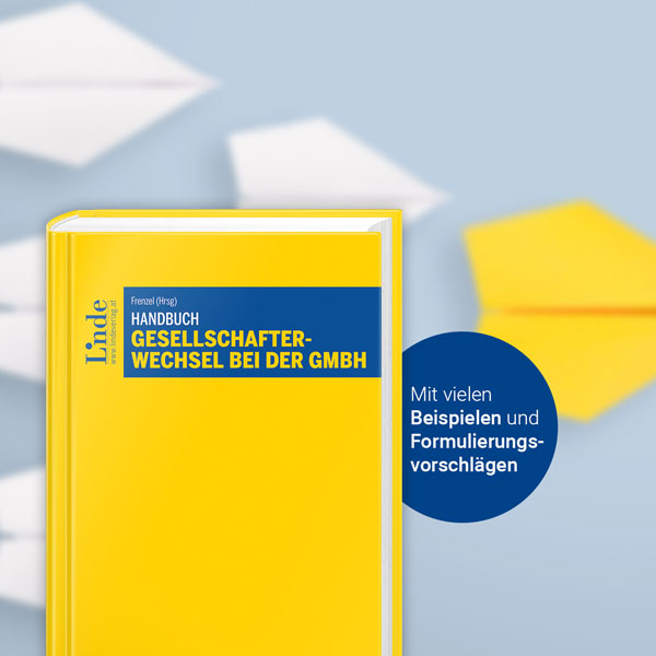 Neuerscheinung: „Handbuch Gesellschafterwechsel GmbH“ von Dr. Martin Frenzel, LL.M. 